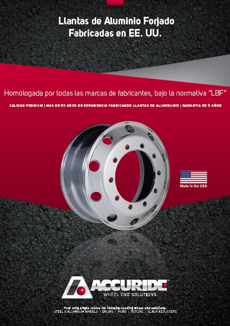 Catálogo llantas de aluminio forjado 2018