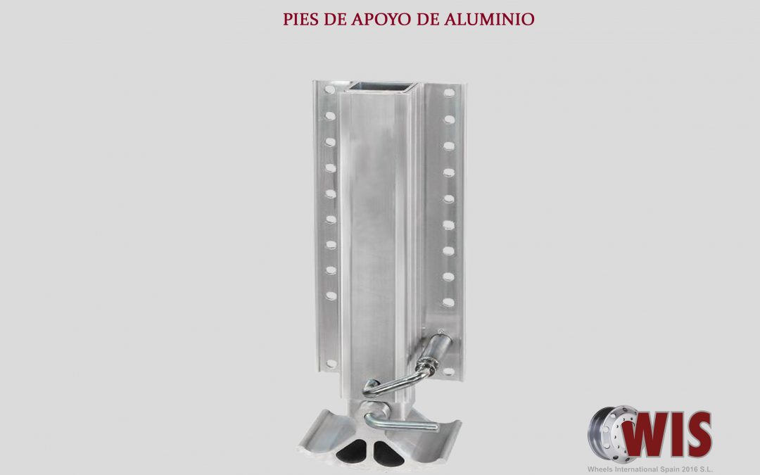 Pies de apoyo de aluminio
