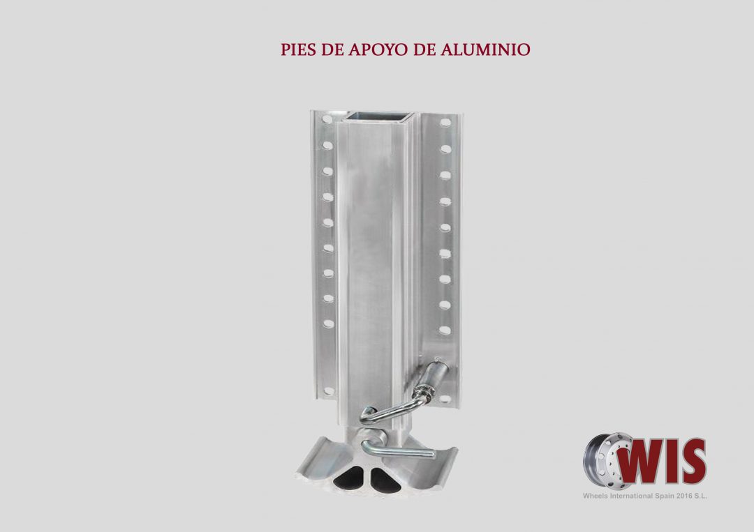 Pies de apoyo de aluminio